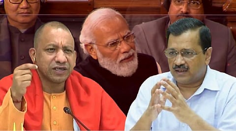 PM Modi, Yogi Adityanath And Arvind Kejariwal