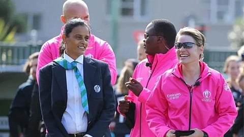 Women WC Final Aus vs Eng GS Laxmi 