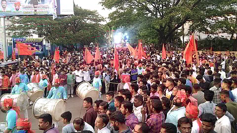 grand procession in Belgaum on the occasion of Ram Navami