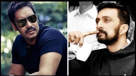 Karnataka leaders Against  Ajay Devgn | National Language Controversy