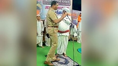 Jalgaon Suspend police inspector Ravindra Patil 