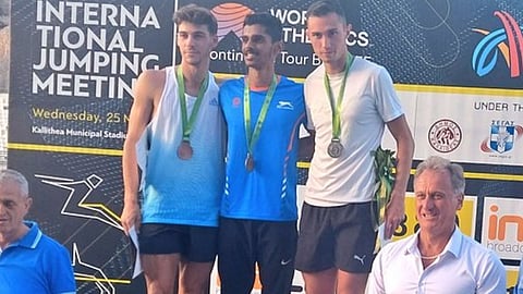 Long Jumper Murali Sreeshankar Won Gold Medal In International Jumping Meet