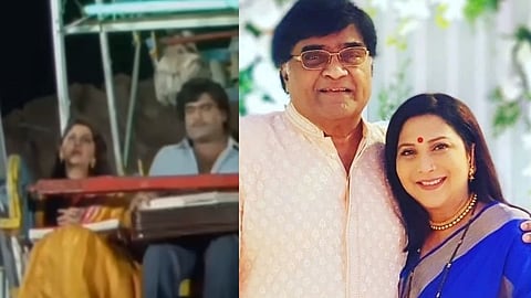 निवेदिता आणि अशोक सराफ यांचा रोमँटिक Video व्हायरल