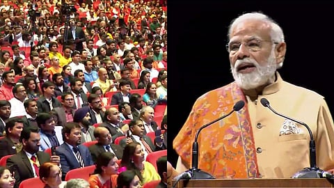 2024 modi once more chants  pm modi germany visit indian in berlin watch video  