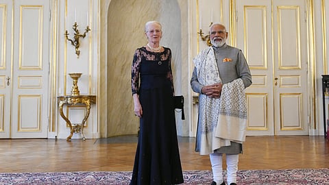 PM Modi Meets Denamark Queen