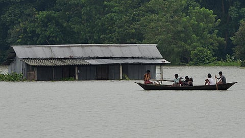 Assam floods more than 7 lakh people affected 24 dead  