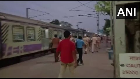 prophet row protesters attack damage local train in bengal nadia district police  