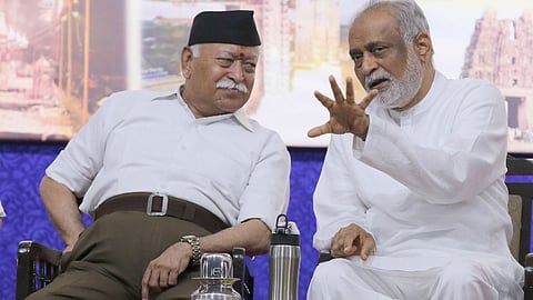 Mohan Bhagwat said, We have nothing to say on the issue of temples
