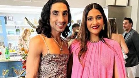 Leo Kalyan  with Sonam Kapoor