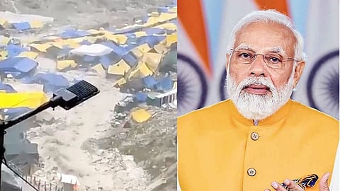 Amrnath Cloud burst_PM Modi