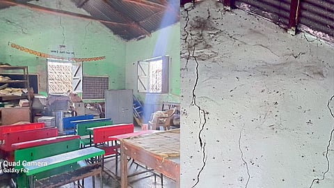 Buldana Zilla parishad school bad condition