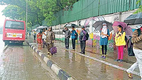 PMPML Travel 300 bus stands in Pune are without sheds Neglect administration pune