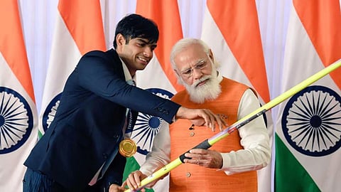  PM Top Leaders Wish Neeraj Chopra
