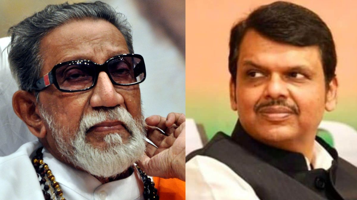 Bal Thackeray_Devendra Fadnvis