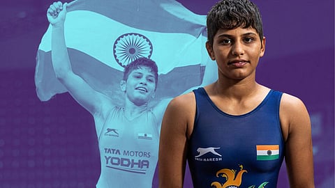 Wrestler Antim Panghal Story Of Unique Name first Indian woman to win a gold medal Under-20 Wrestling World Championships