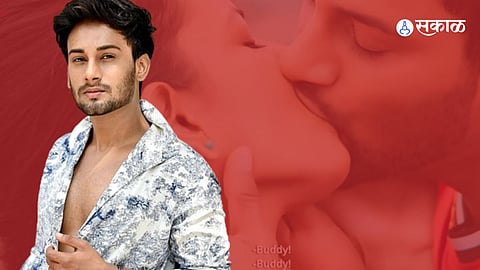 actor ajinkya raut viral kissing scene in takatak 2 movie behind the kissing scene