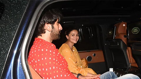 Ranbir, Alia Leave Dubbing Studio Post Midnight, Fans Hope Brahmastra's Hardwork Pays Off