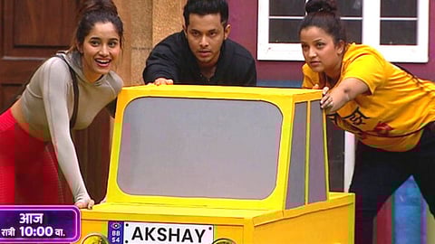 Bigg Boss Marathi 4 captaincy task for second week captain rohit shinde and akshay kelkar 