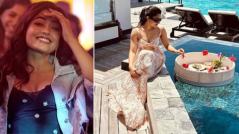 Rashmika Mandana selfie from maldives with rumoured boyfriend vijay deverakonda