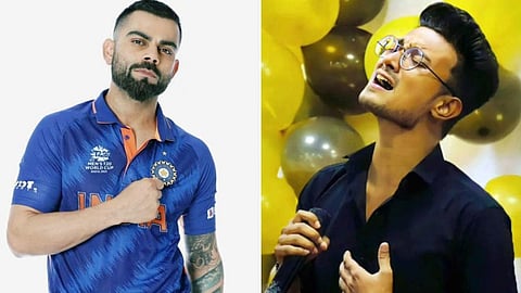 Indian Cricketer Virat Kohli follow Indian idol 13 contestant on Instagram,also message Rishi Singh