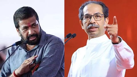 Uddhav Thackeray and  Bacchu Kadu 