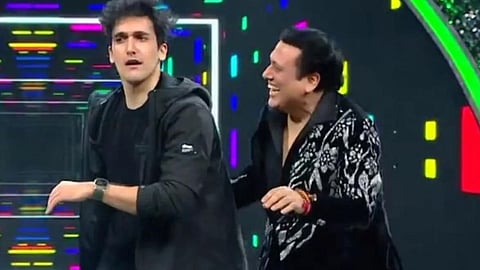 Govinda and his son dance together, video viral, indian idol 13