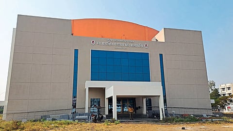 A grand theater built at Hirawadi.