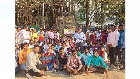 March on azad ground