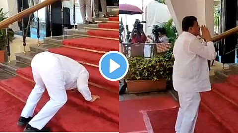 Bhaskar Jadhav returned from Legislative Assembly steps Maharashtra Budget session 2023 watch video  