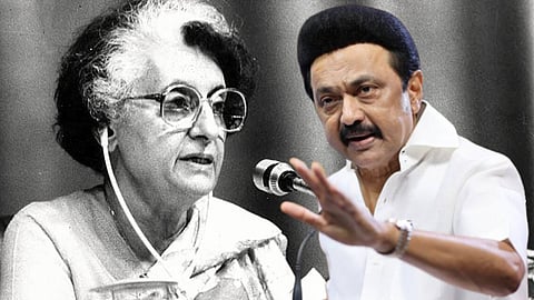Indira Gandhi Urged DMK Not To Oppose Emergency Says MK Stalin dro95