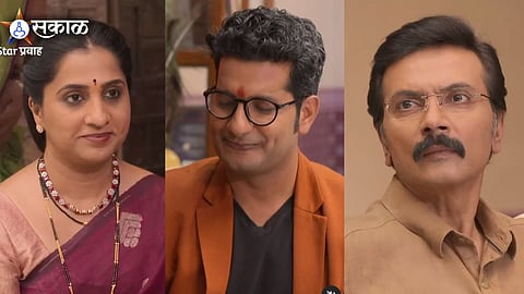 arundhati and ashutosh come to deshmukh house anirudhha angry reaction Aai Kuthe Kay Karte latest update