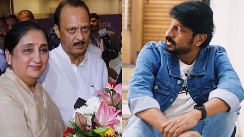 ajit pawar, sunetra pawar, kiran mane, kiran mane news