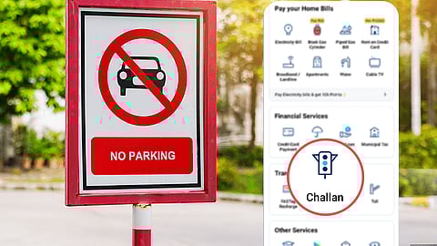 E challan