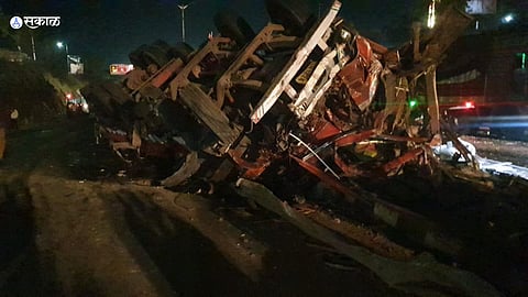 pune banglore highway accident 
