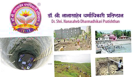 appasaheb dharmadhikari nanasaheb dharmadhikari pratishthan social activities tree plantation cleanliness campaign