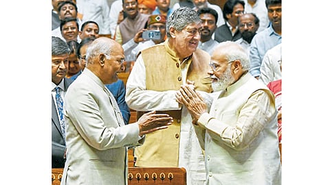 Ramnath Kovind and Narendra Modi