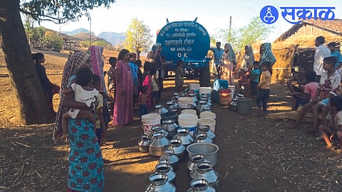 Tankers increased Pune district monsoon Water supply to 58 villages through 41 tankers