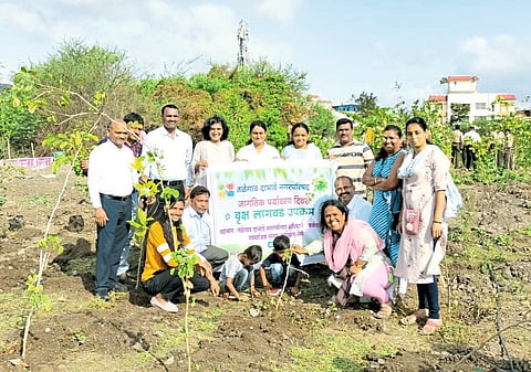 तळेगावात पर्यावरणदिनी 
पाचशे वृक्षांची लागवड