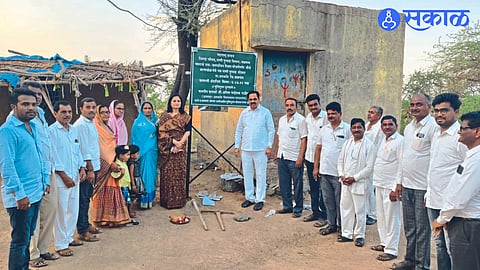 jal jeevan mission Bhoomipujan of 52 lakh water supply scheme by MLAs jalgaon news