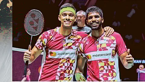 indonesia open hs prannoy satwik chirag advance to semifinals kidambi srikanth bows out