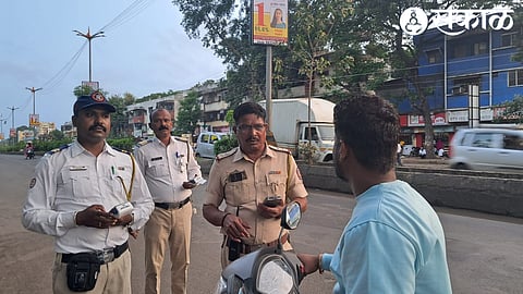 Police caught driver