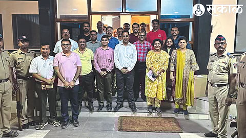 District Collector Ayush Prasad and the team of Revenue Department who successfully conducted the police Patil and Kotwal exam and announced the results within a few hours.