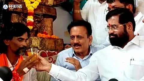 know how manoj jarange patil maratha reservation protest goes 