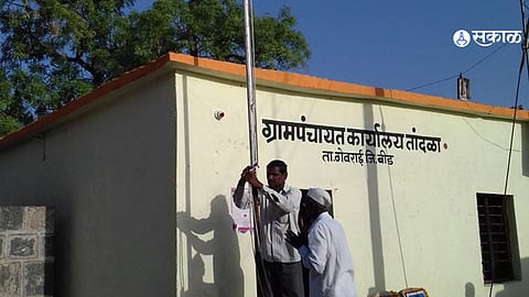 Maratha Reservation : आरक्षण मिळेपर्यंत मतदान करणार नाही , तांदळा येथील समाजबांधवांनी घेतली शपथ