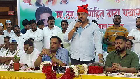 MLA Rohit Pawar over ekanth shinde shrikant shinde tease sharad pawar ncp politics