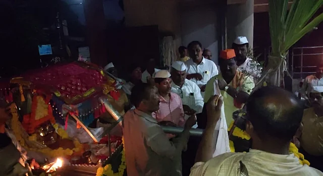 गावातील तुलसीविवाह अन् पालखी
