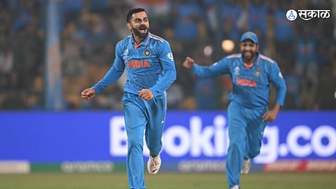 Virat Kohli Takes a Wicket After Nine Years! Star Cricketer Dismisses Scott Edwards During 