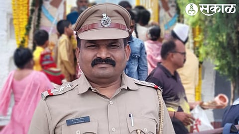  police inspector died in accident nashik news
