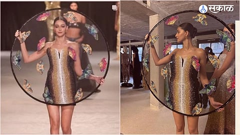 Ananya Pandes got trolled while walking on the ramp