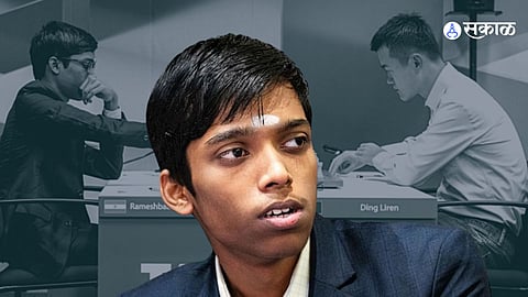 Praggnanandhaa defeats world champion Ding Liren News Marathi 